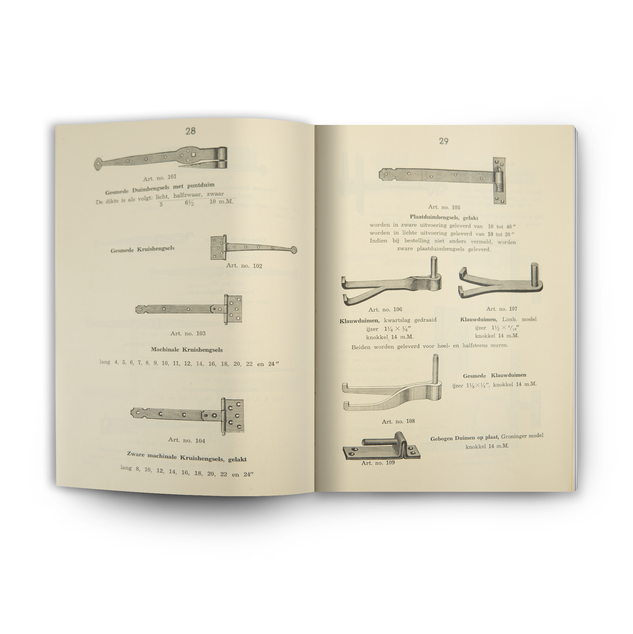 GB documentatie door de jaren heen