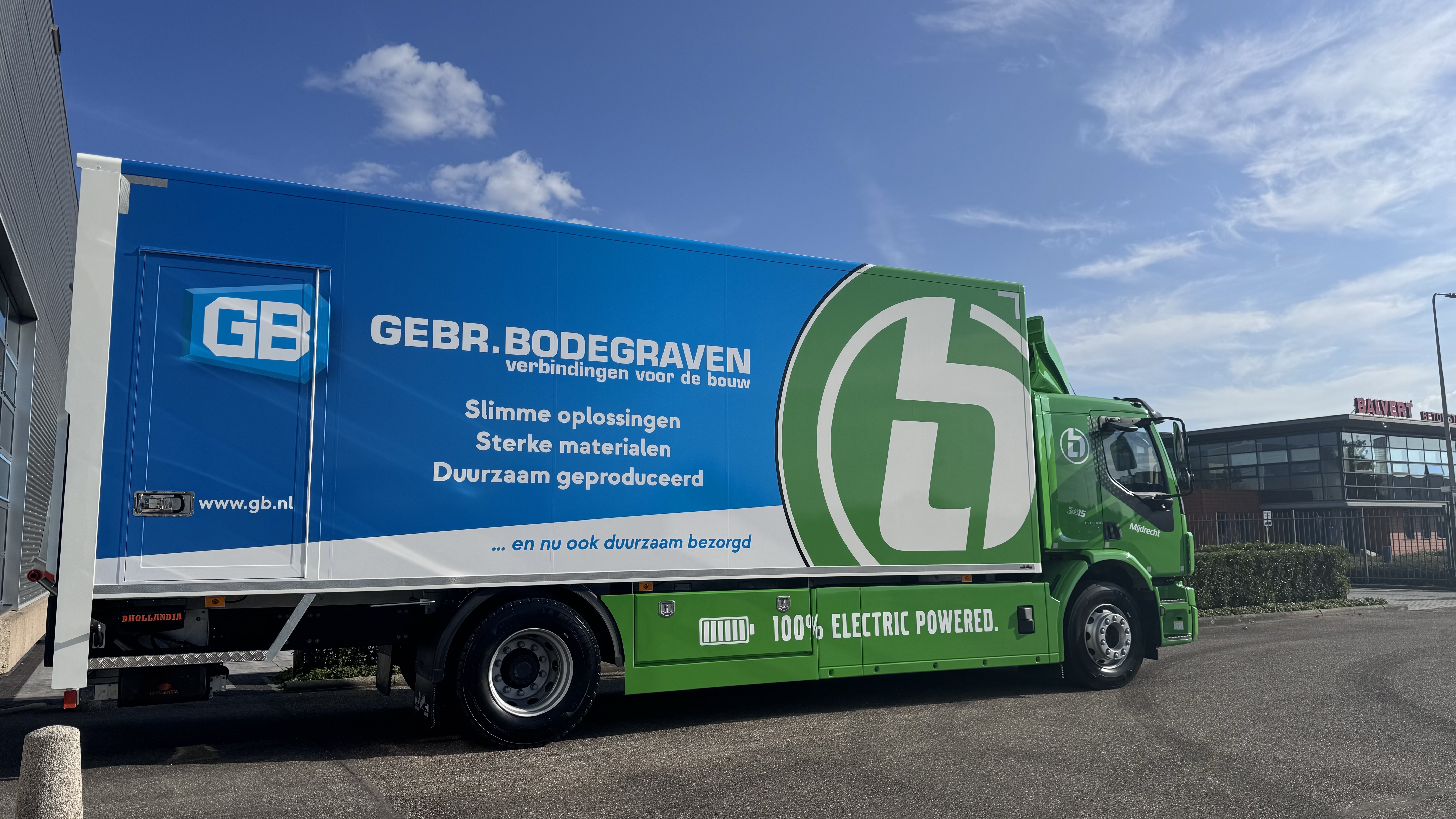 Elektrische vrachtwagen Bouwer