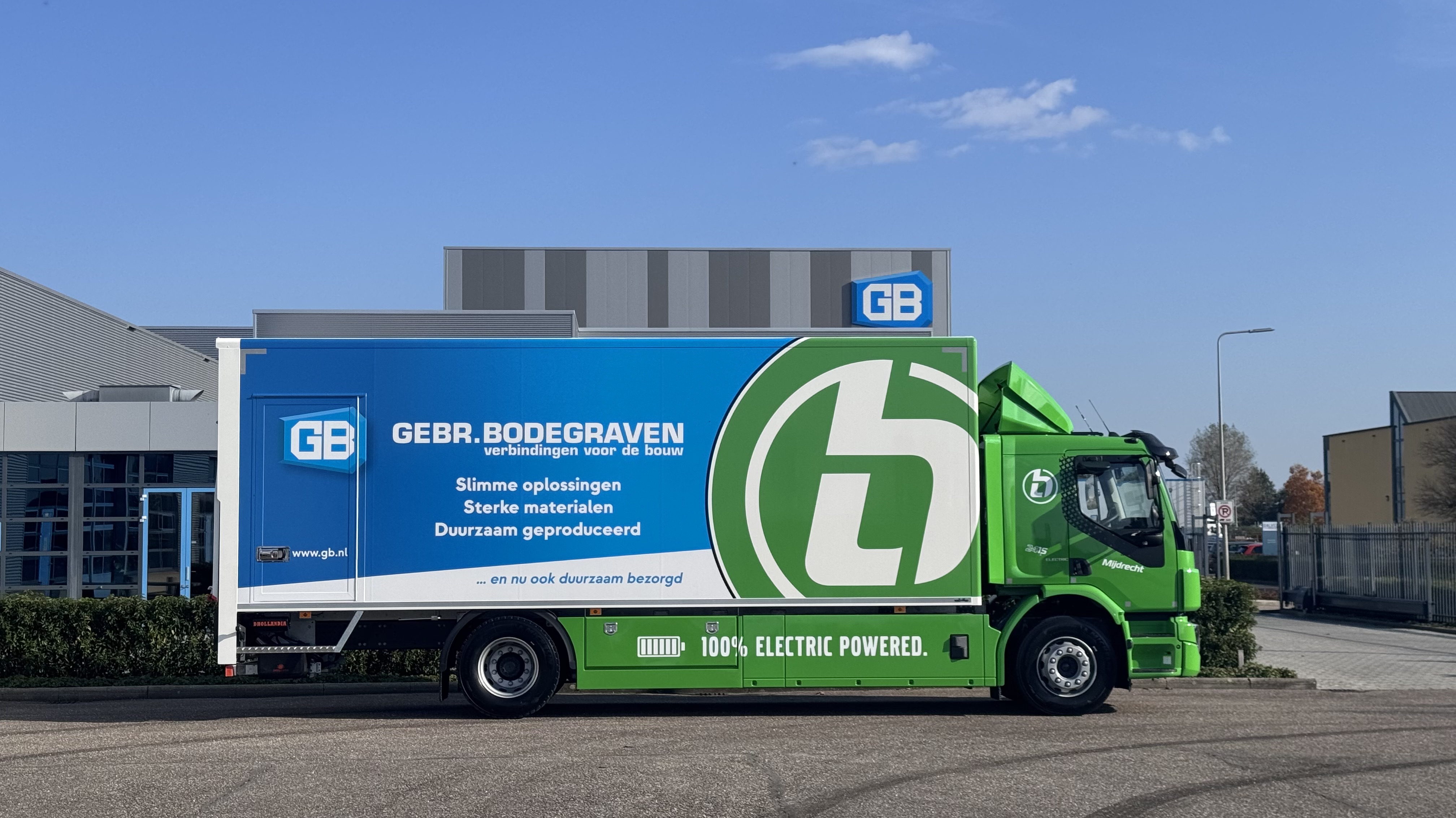 Elektrische vrachtwagen Bouwer