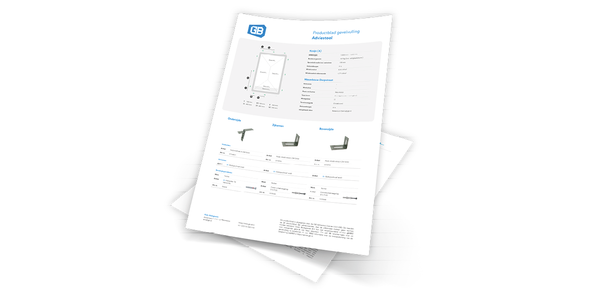 Mock-up Adviestool klein